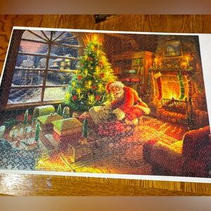 Already done Christmas puzzle!